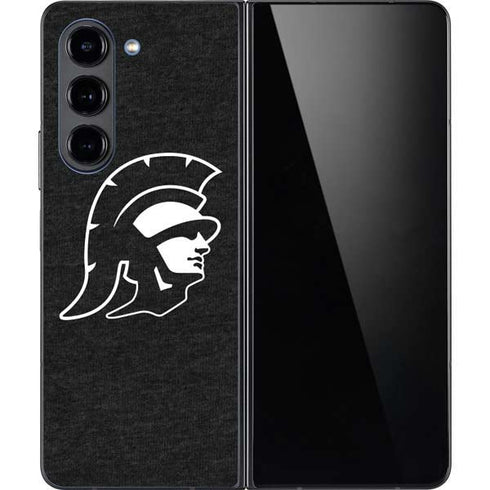 University of Southern California USC White Trojan Mascot Galaxy Z Fold5 5G Skin