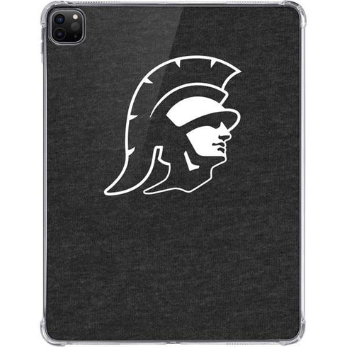 University of Southern California USC White Trojan Mascot iPad Pro 11in (2024) Clear Case