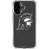 University of Southern California USC White Trojan Mascot iPhone 16 Plus Clear Case
