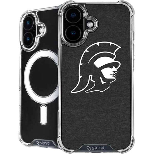 University of Southern California USC White Trojan Mascot iPhone 16 Plus MagSafe Case