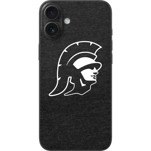 University of Southern California USC White Trojan Mascot iPhone 16 Plus Skin