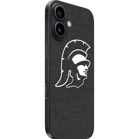 University of Southern California USC White Trojan Mascot iPhone 16 Plus Skin