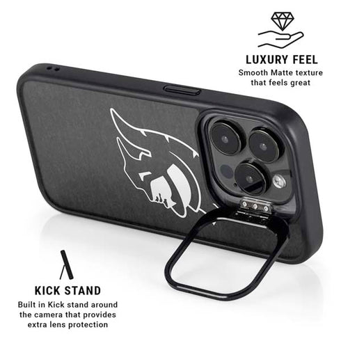 University of Southern California USC White Trojan Mascot iPhone 16 Pro Kickstand Case