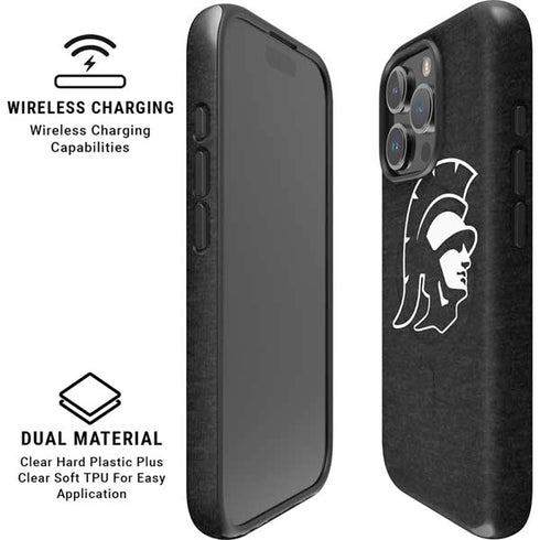 University of Southern California USC White Trojan Mascot iPhone 16 Pro Magsafe Impact Case