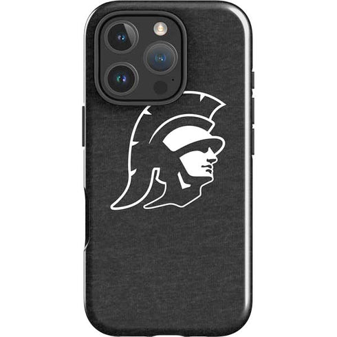 University of Southern California USC White Trojan Mascot iPhone 16 Pro Max Impact Case
