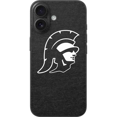 University of Southern California USC White Trojan Mascot iPhone 16 Skin