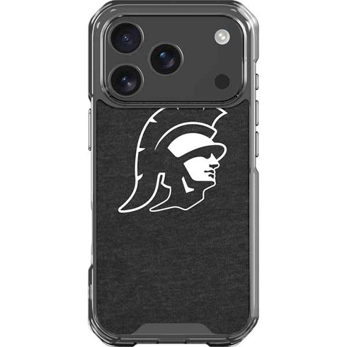 University of Southern California USC White Trojan Mascot iPhone 18 Pro Clear Case