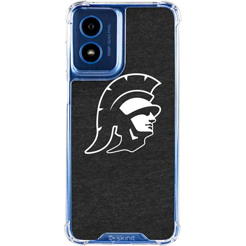 University of Southern California USC White Trojan Mascot Moto G 5G (2024) Clear Case