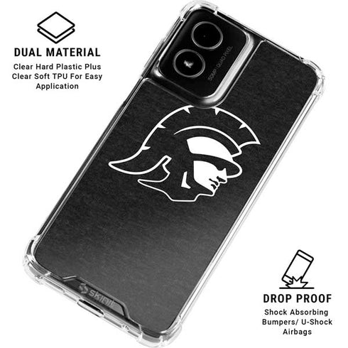University of Southern California USC White Trojan Mascot Moto G Power 5G (2024) Clear Case