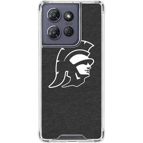 University of Southern California USC White Trojan Mascot Moto G Power 5G (2025) Clear Case