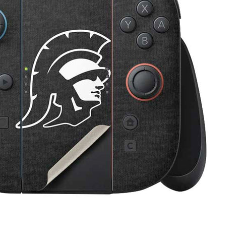 University of Southern California USC White Trojan Mascot Nintendo Switch 2 (2025) Joy-Con Controller Skin