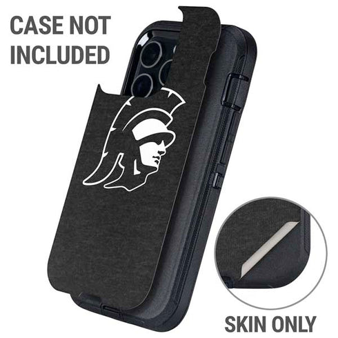 University of Southern California USC White Trojan Mascot Otterbox Defender iPhone Skin