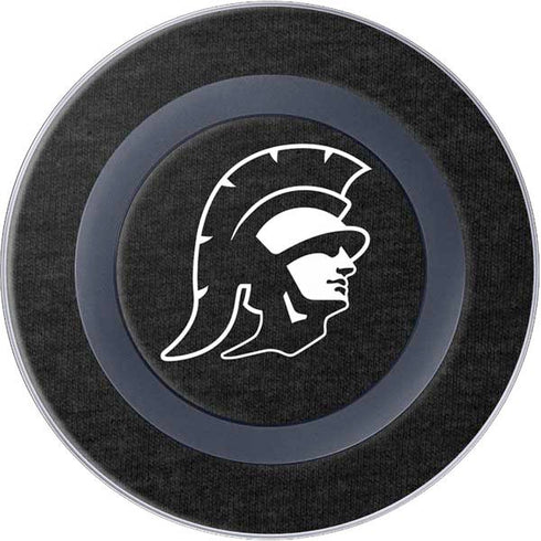 University of Southern California USC White Trojan Mascot Wireless Charger Skin