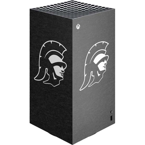 University of Southern California USC White Trojan Mascot XBox Series X Digital Edition Console Skin