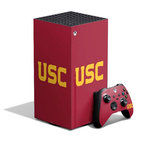 University of Southern California USC XBox Series X Digital Edition Bundle Skin