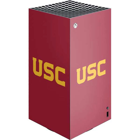 University of Southern California USC XBox Series X Digital Edition Console Skin