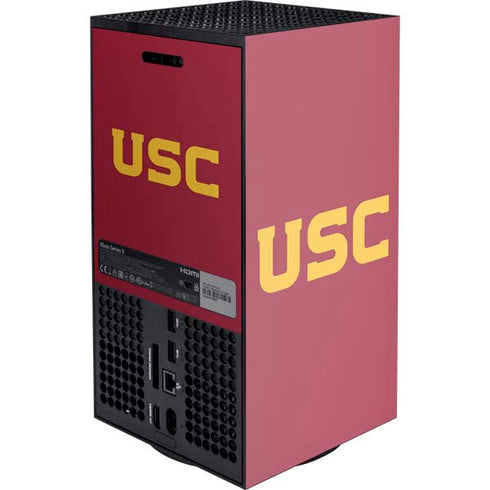 University of Southern California USC XBox Series X Digital Edition Console Skin