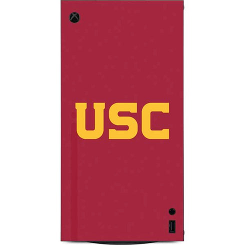 University of Southern California USC XBox Series X Digital Edition Console Skin
