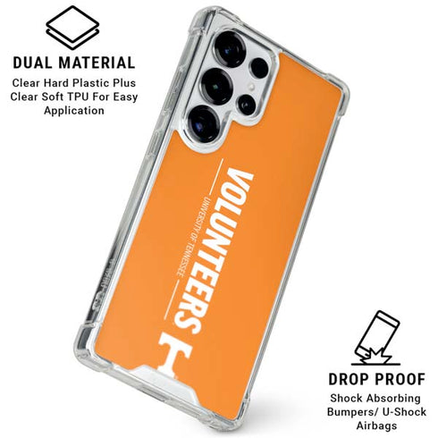University of Tennessee-Knoxville UT Volunteers Galaxy S25 Ultra Clear Case