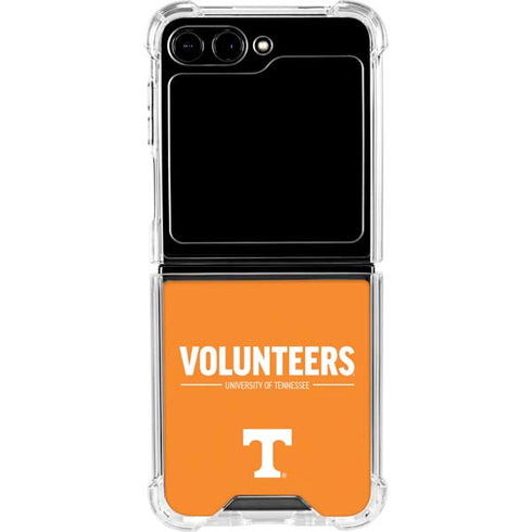 University of Tennessee-Knoxville UT Volunteers Galaxy Z Flip6 Clear Case