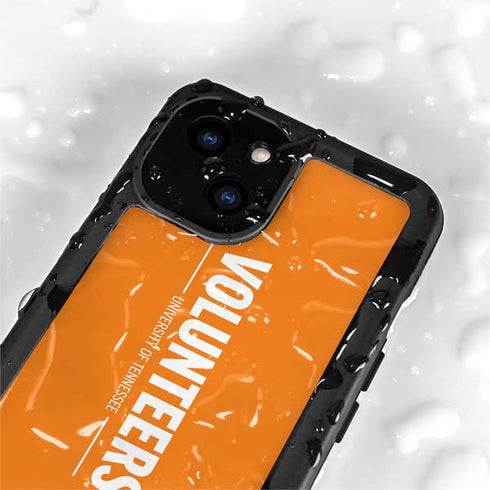 University of Tennessee-Knoxville UT Volunteers iPhone 15 Plus Waterproof Case