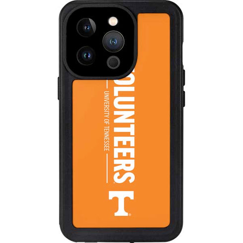 University of Tennessee-Knoxville UT Volunteers iPhone 15 Pro Waterproof Case