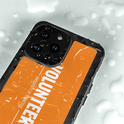 University of Tennessee-Knoxville UT Volunteers iPhone 15 Pro Waterproof Case