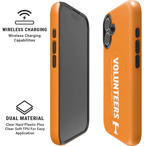 University of Tennessee-Knoxville UT Volunteers iPhone 16 Magsafe Impact Case