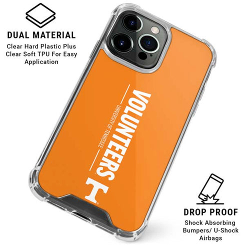 University of Tennessee-Knoxville UT Volunteers iPhone 16 Pro Max Clear Case