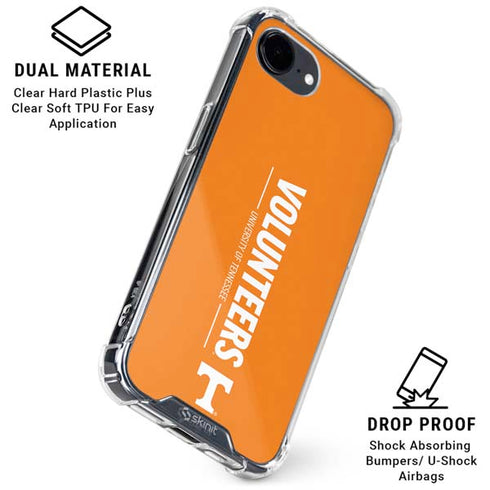 University of Tennessee-Knoxville UT Volunteers iPhone 16e Clear Case