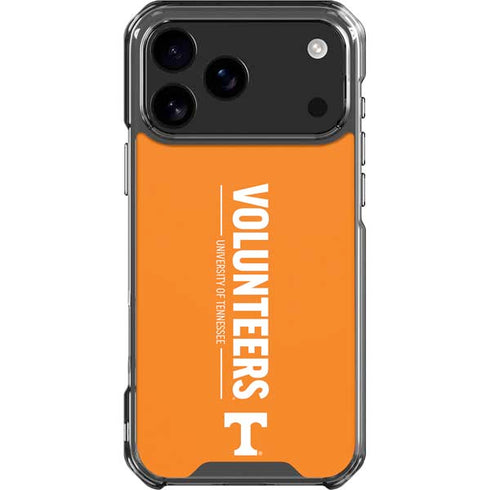 University of Tennessee-Knoxville UT Volunteers iPhone 18 Pro Max Clear Case