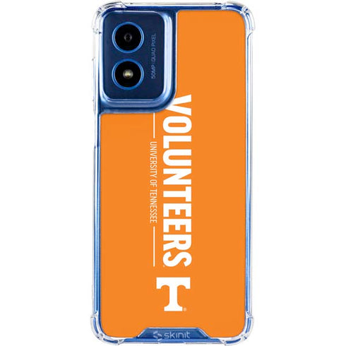 University of Tennessee-Knoxville UT Volunteers Moto G 5G (2024) Clear Case
