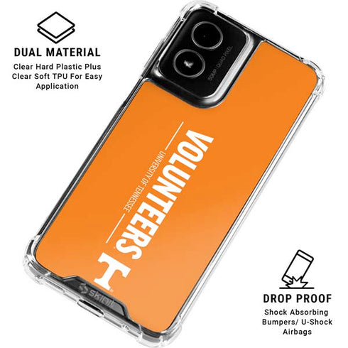 University of Tennessee-Knoxville UT Volunteers Moto G Power 5G (2024) Clear Case