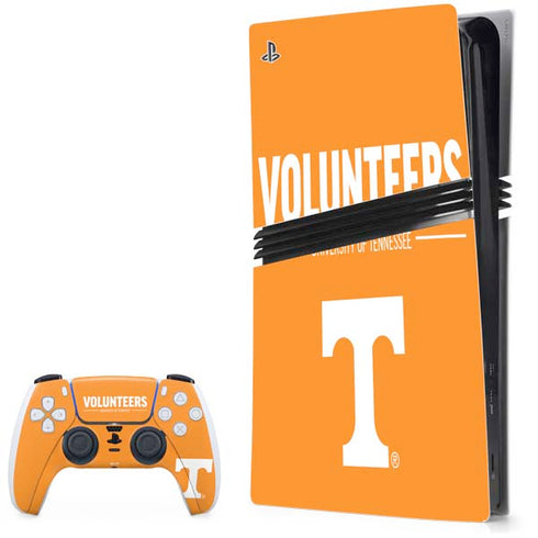 University of Tennessee-Knoxville UT Volunteers PS5 Pro Bundle Skin
