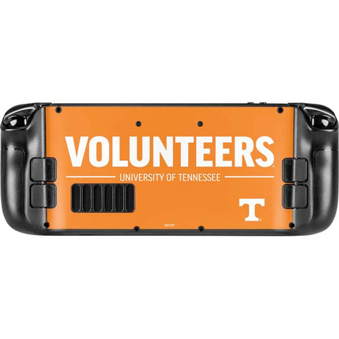 University of Tennessee-Knoxville UT Volunteers Steam Deck Handheld Gaming Computer Skin