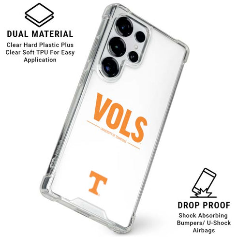University of Tennessee-Knoxville UT Vols Galaxy S25 Ultra Clear Case