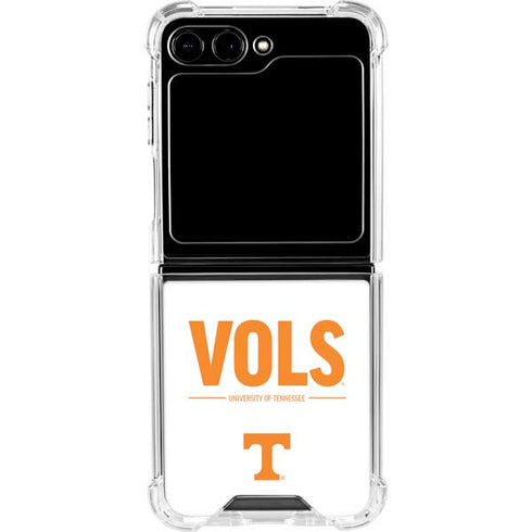 University of Tennessee-Knoxville UT Vols Galaxy Z Flip6 Clear Case