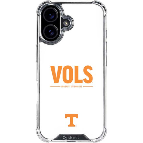 University of Tennessee-Knoxville UT Vols iPhone 16 Clear Case