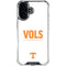 University of Tennessee-Knoxville UT Vols iPhone 16 Plus Clear Case