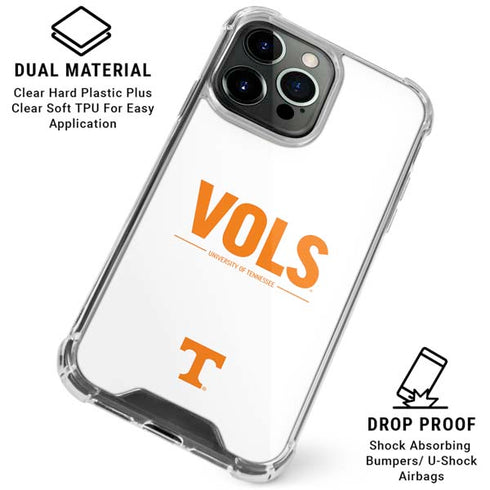 University of Tennessee-Knoxville UT Vols iPhone 16 Pro Max Clear Case