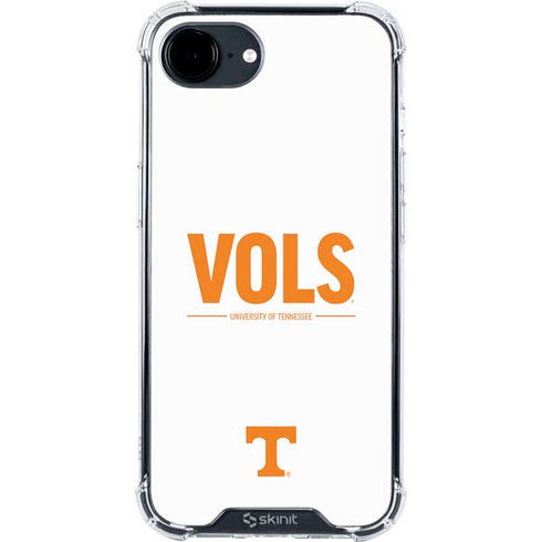 University of Tennessee-Knoxville UT Vols iPhone 16e Clear Case