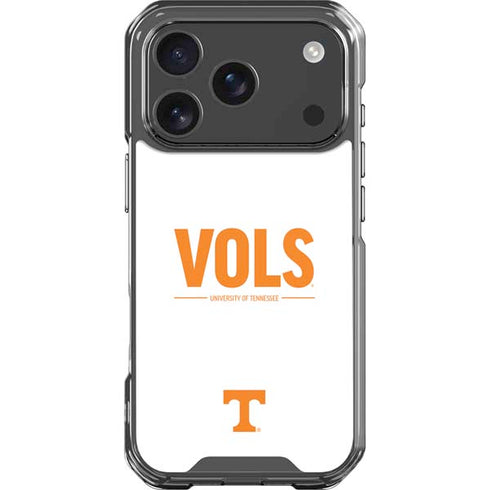 University of Tennessee-Knoxville UT Vols iPhone 18 Pro Clear Case