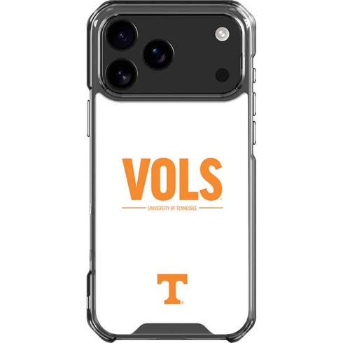 University of Tennessee-Knoxville UT Vols iPhone 18 Pro Max Clear Case