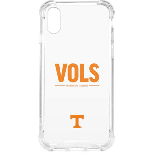 University of Tennessee-Knoxville UT Vols iPhone XS Clear Case