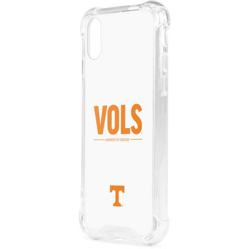 University of Tennessee-Knoxville UT Vols iPhone XS Clear Case
