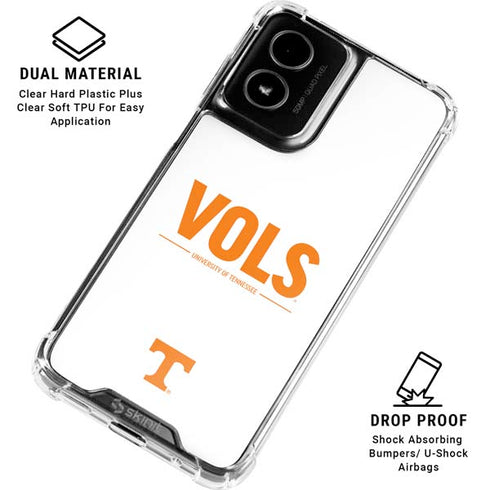 University of Tennessee-Knoxville UT Vols Moto G Power 5G (2024) Clear Case