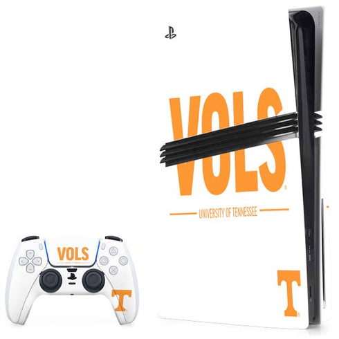University of Tennessee-Knoxville UT Vols PS5 Pro Disk Bundle Skin