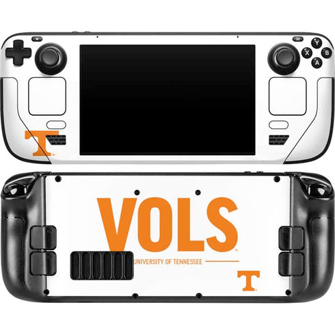 University of Tennessee-Knoxville UT Vols Steam Deck Handheld Gaming Computer OLED Skin