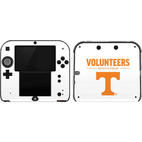 University of Tennessee-Knoxville Volunteers Text Nintendo 2DS Skin