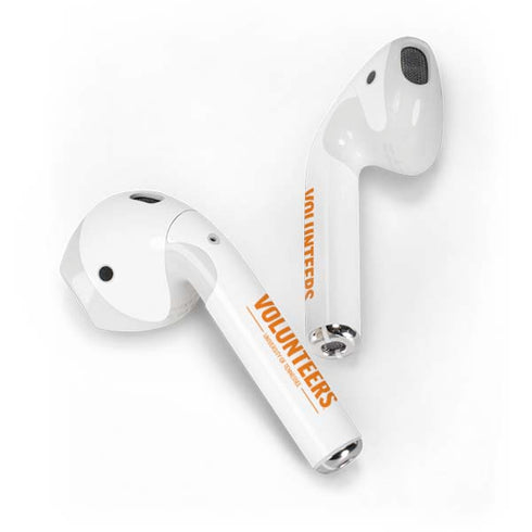 University of Tennessee-Knoxville Volunteers Text Apple AirPods Skin